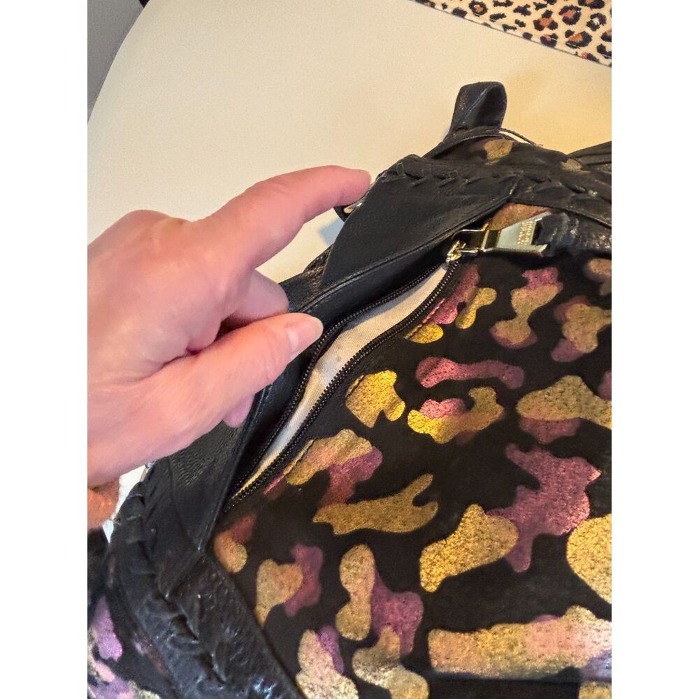 Amy Kestenberg All for Love Novelty Leather Shoulder Bag ~ Rare Find! - Picture 12 of 13